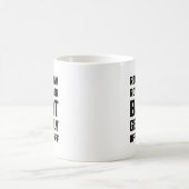 列、列は崖を離れて、あなたのボートを穏やかに漕ぎます コーヒーマグカップ (中央)