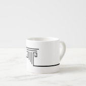 列(白) エスプレッソカップ (正面右)