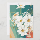 『初のまわりにの旅』 |レトロデイジーレインボー 招待状 (裏面)