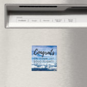 初のソロフライトマグネットのおめでとう マグネット (インサイチュ (食洗機))