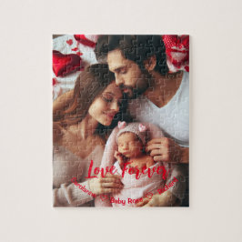 初のバレンタインデー |フォトカスタムー ジグソーパズル