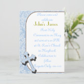 初の少年聖餐招待状 招待状 (スタンド正面)