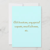 初の少年聖餐招待状 招待状 (裏面)