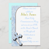 初の少年聖餐招待状 招待状 (正面/裏面)