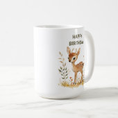 初の幸せな誕生日 コーヒーマグカップ (正面右)