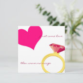 初の来ラブピンク招待状 招待状 (スタンド正面)