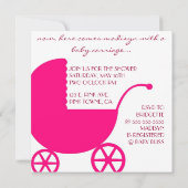 初の来ラブピンク招待状 招待状 (裏面)