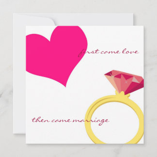 初の来ラブピンク招待状 招待状