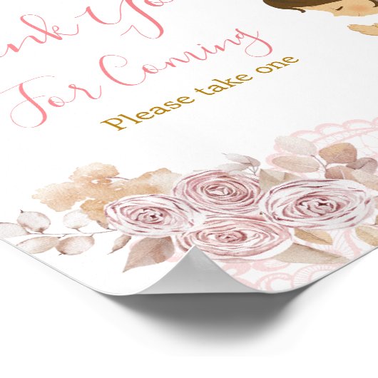 初の聖餐式の開催に感謝来。 ポスター (角)