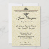 初の聖餐式イエスの子供たちが思い出す 招待状 (裏面)