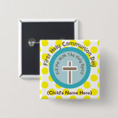初の聖餐式ボタン 缶バッジ (正面&裏面)