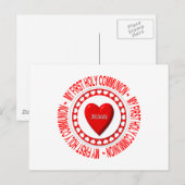 初の聖餐式 ポストカード (正面/裏面)