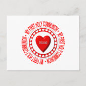 初の聖餐式 ポストカード (正面)