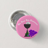 初の聖餐式 缶バッジ (正面&裏面)