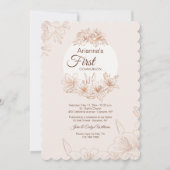 初の聖餐 招待状 (正面)