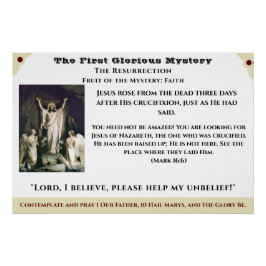 初の輝かしいミステリーポスター ポスター