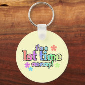 初のMommy-Rainbow Tシャツ&ギフト キーホルダー (正面)