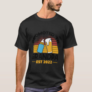 初めておじいちゃんが2022年おじいちゃんに昇進 Tシャツ