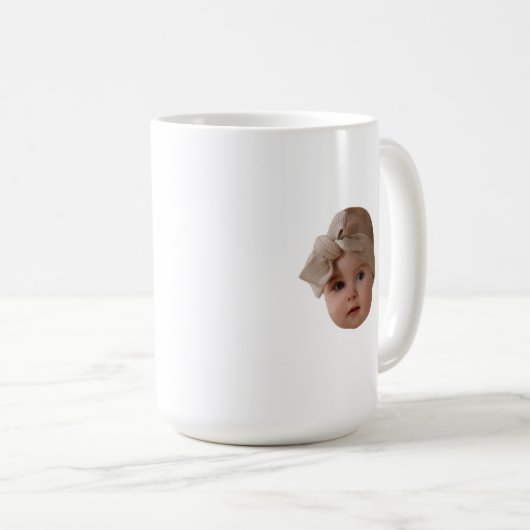 初めておじいちゃん新しいおじいちゃんギフトからベビー コーヒーマグカップ (正面右)