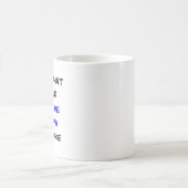 初めておじいちゃん誇りを持った、 コーヒーマグカップ (中央)