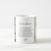 初めておばあちゃんの写真マグカップ、新しいおばあちゃんのプレゼント コーヒーマグカップ (中央)