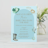 初めてじゃないロデオ ベイビースプリンクル招待状 招待状 (スタンド正面)