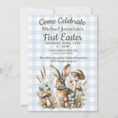 初めてのイースター ジャックラビット 招待状 (正面)