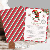 初めてのエルフの到着の手紙 招待状