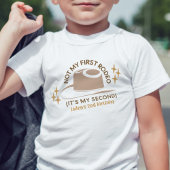 "初めてのカウボーイ・ロデオじゃない" 子供の2歳の誕生日カウボーイ トドラーTシャツ