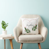 初めてのクリスマスが一緒にカップルのためのクリスマスプレゼント クッション (椅子)