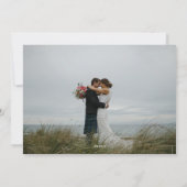 初めてのクリスマスが一緒に写真メリークリスマス シーズンカード (裏面)