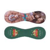 初めてのクリスマスが家族の写真を残す 野球ボール (パネル)