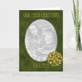 初めてのクリスマスと弓 シーズンカード