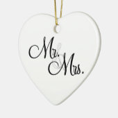 初めてのクリスマスのオーナメント セラミックオーナメント (左)