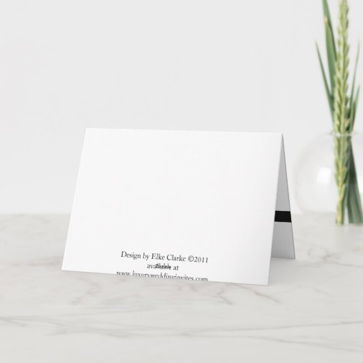 初めてのクリスマスのカップルの写真カード シーズンカード (裏面)