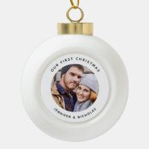 初めてのクリスマスのカップル写真