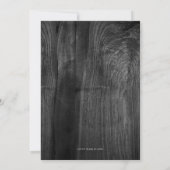 初めてのクリスマスの写真カード 招待状 (裏面)