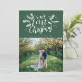 初めてのクリスマスの手書き新刊写真 シーズンカード (スタンド正面)