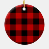 初めてのクリスマスの新しいホームヴィンテージレッドトラック セラミックオーナメント (裏面)