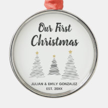 初めてのクリスマスの木エレガント々