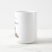 初めてのクリスマスの統合 – カスタマイズ可能なオーナメント コーヒーマグカップ (中央)