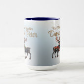 初めてのクリスマスの統合 – カスタマイズ可能なオーナメント マグカップ (中央)