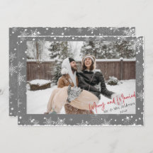 初めてのクリスマスの雪メリー雪と結婚した写真