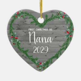 初めてのクリスマスはナナとして セラミックオーナメント