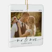 初めてのクリスマスはニューライウィズ夫妻の形見 セラミックオーナメント (右)