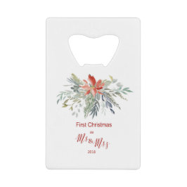 初めてのクリスマスはミセスとして クレジットカード栓抜き