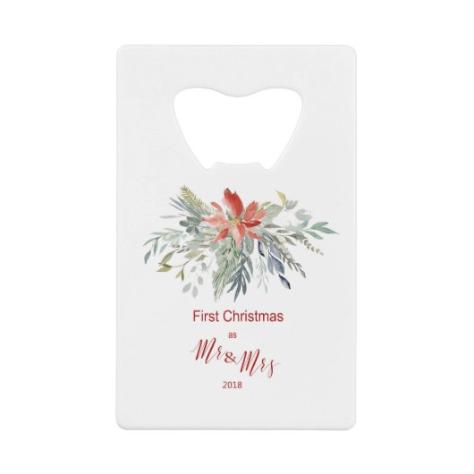 初めてのクリスマスはミセスとして クレジットカード栓抜き (正面)