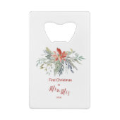 初めてのクリスマスはミセスとして クレジットカード栓抜き (裏面)