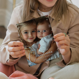 初めてのクリスマスは姉 フォトプリント           