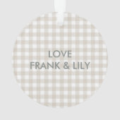 初めてのクリスマスは新しいママ オーナメント (裏面)